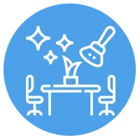 Clean office icon